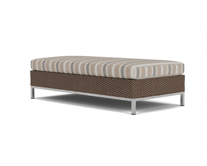 Lloyd Flanders™ Elements Large Ottoman - Bark