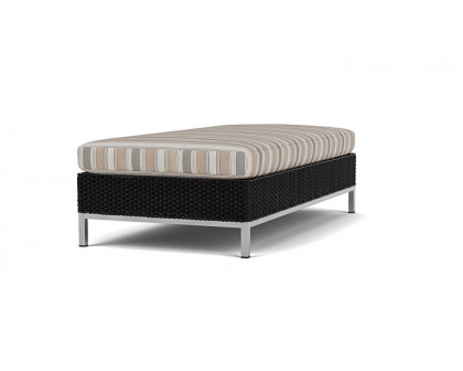 Lloyd Flanders™ Elements Large Ottoman - Ebony