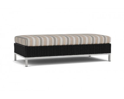 Lloyd Flanders™ Elements Large Ottoman - Ebony