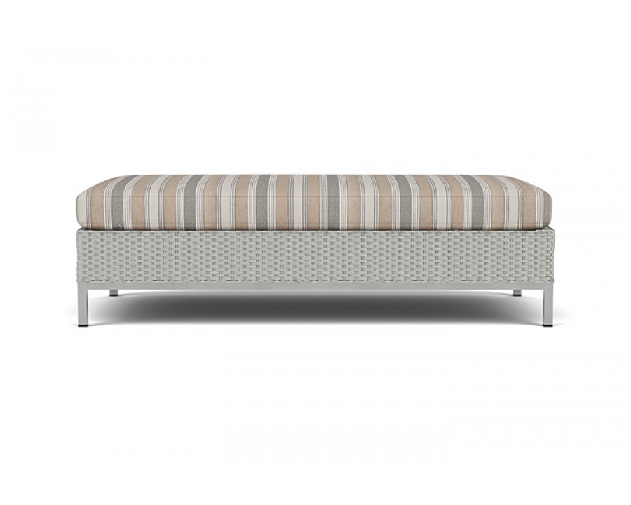 Lloyd Flanders™ Elements Large Ottoman - Platinum