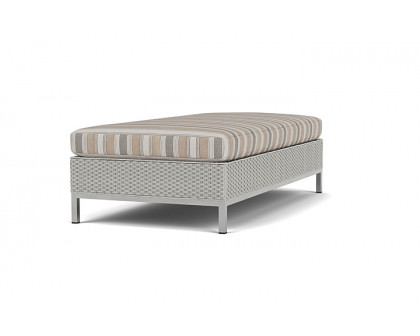 Lloyd Flanders™ Elements Large Ottoman - Platinum