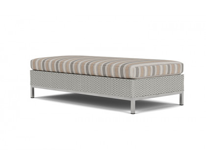 Lloyd Flanders™ Elements Large Ottoman - Platinum