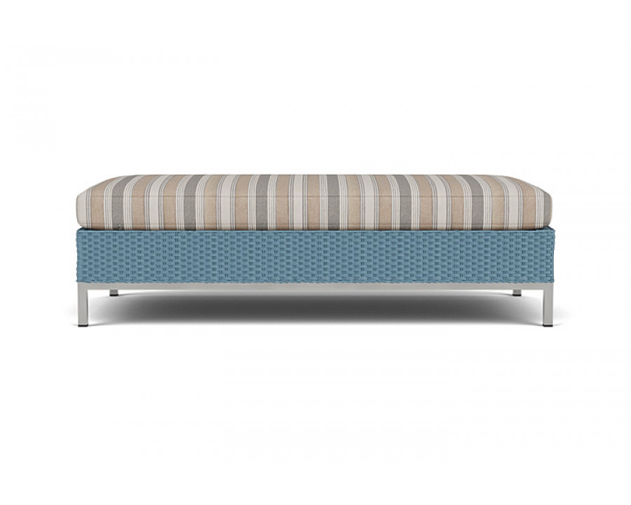 Lloyd Flanders™ Elements Large Ottoman - Stillwater