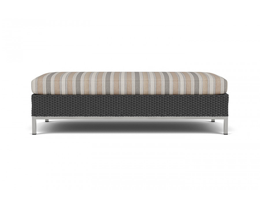 Lloyd Flanders™ Elements Large Ottoman - Charcoal