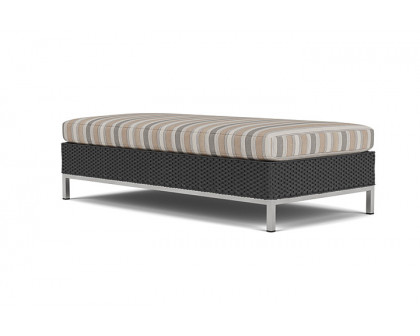 Lloyd Flanders™ Elements Large Ottoman - Charcoal