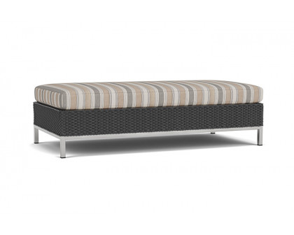 Lloyd Flanders™ Elements Large Ottoman - Charcoal