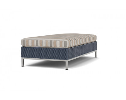 Lloyd Flanders™ Elements Large Ottoman - Denim Blue