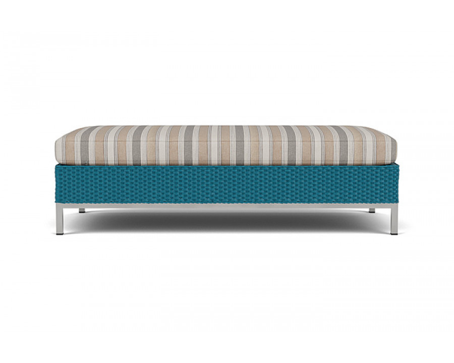 Lloyd Flanders™ Elements Large Ottoman - Peacock