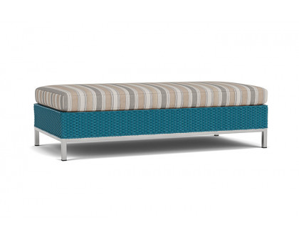 Lloyd Flanders™ Elements Large Ottoman - Peacock