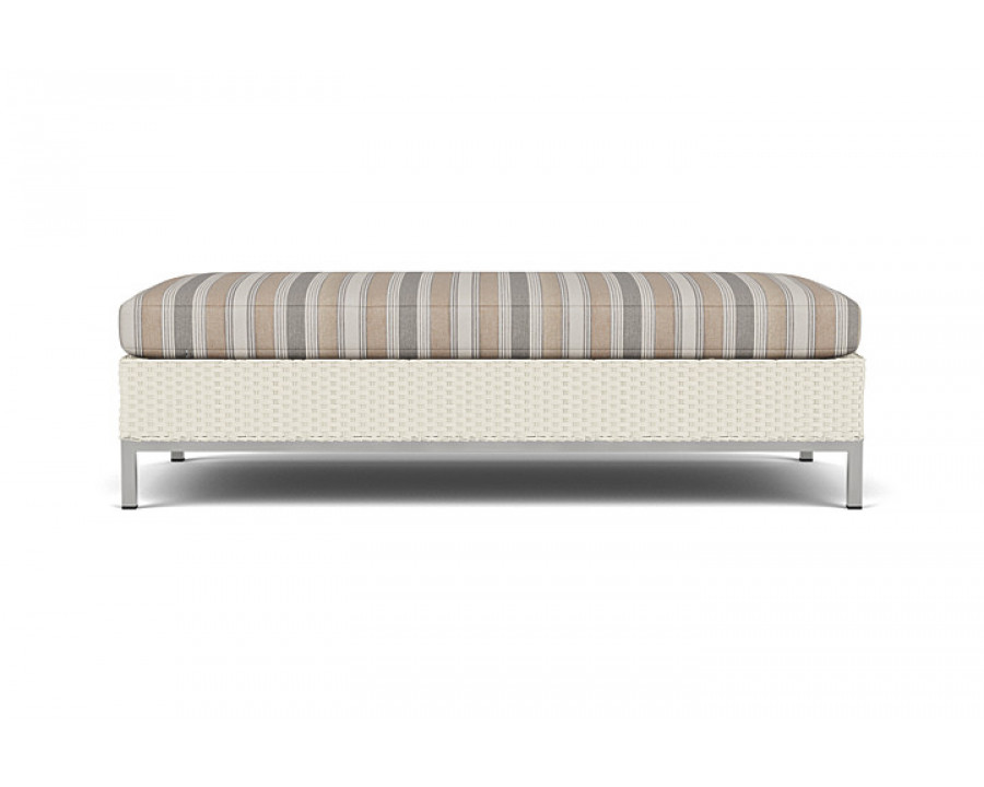 Lloyd Flanders™ Elements Large Ottoman - Ivory