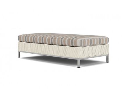 Lloyd Flanders™ Elements Large Ottoman - Ivory