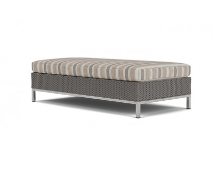 Lloyd Flanders™ Elements Large Ottoman - Pewter