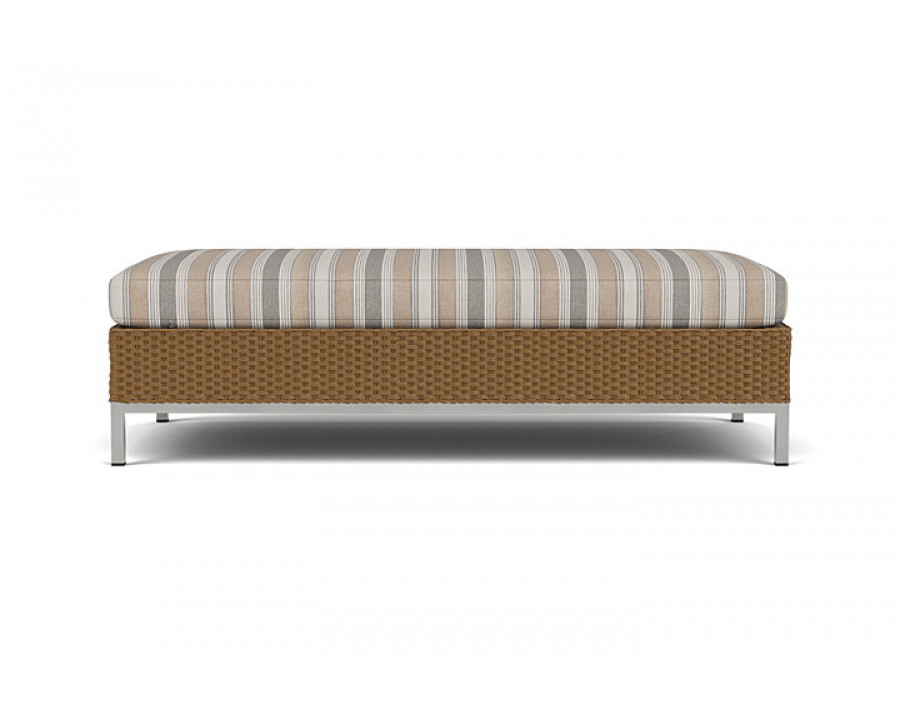 Lloyd Flanders™ Elements Large Ottoman - Hickory