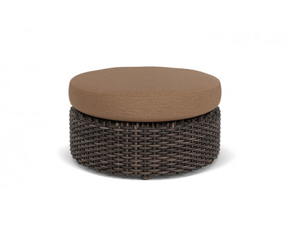 Lloyd Flanders™ Largo Oval Ottoman - Canvas Natural