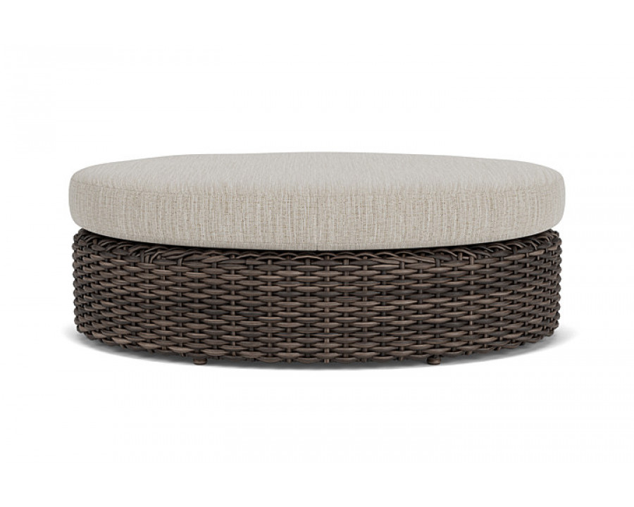 Lloyd Flanders™ Largo Oval Ottoman - Callen Celadon