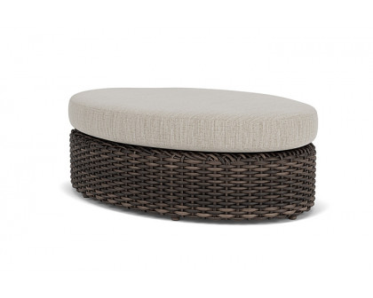 Lloyd Flanders™ Largo Oval Ottoman - Callen Celadon