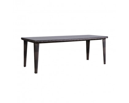 Lloyd Flanders - Largo 86" Rectangular Umbrella Dining Table