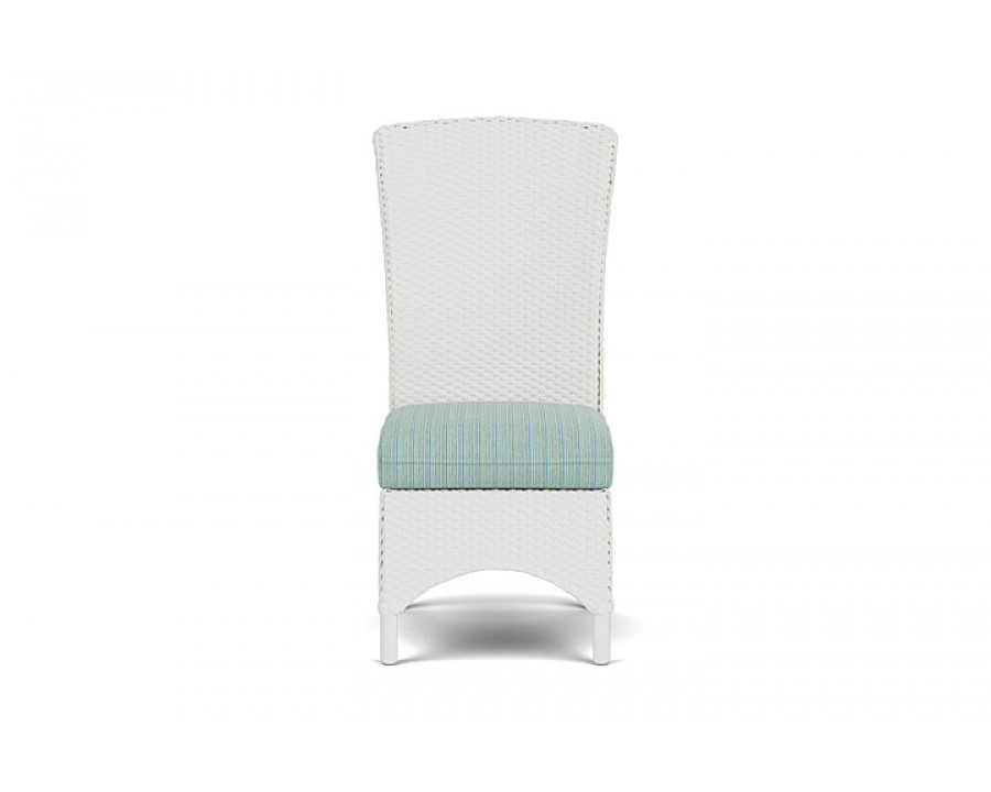 Lloyd Flanders™ Mandalay Armless Dining Chair - Matte White