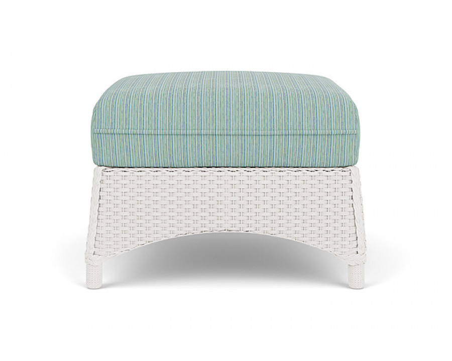 Lloyd Flanders™ Mandalay Ottoman  - White