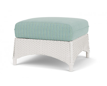 Lloyd Flanders™ Mandalay Ottoman  - White