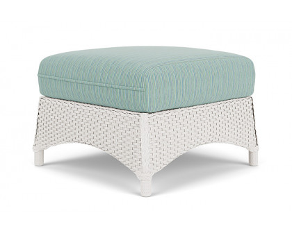 Lloyd Flanders™ Mandalay Ottoman  - White