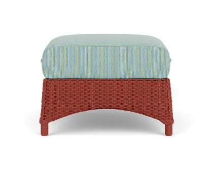 Lloyd Flanders™ Mandalay Ottoman  - Terracotta