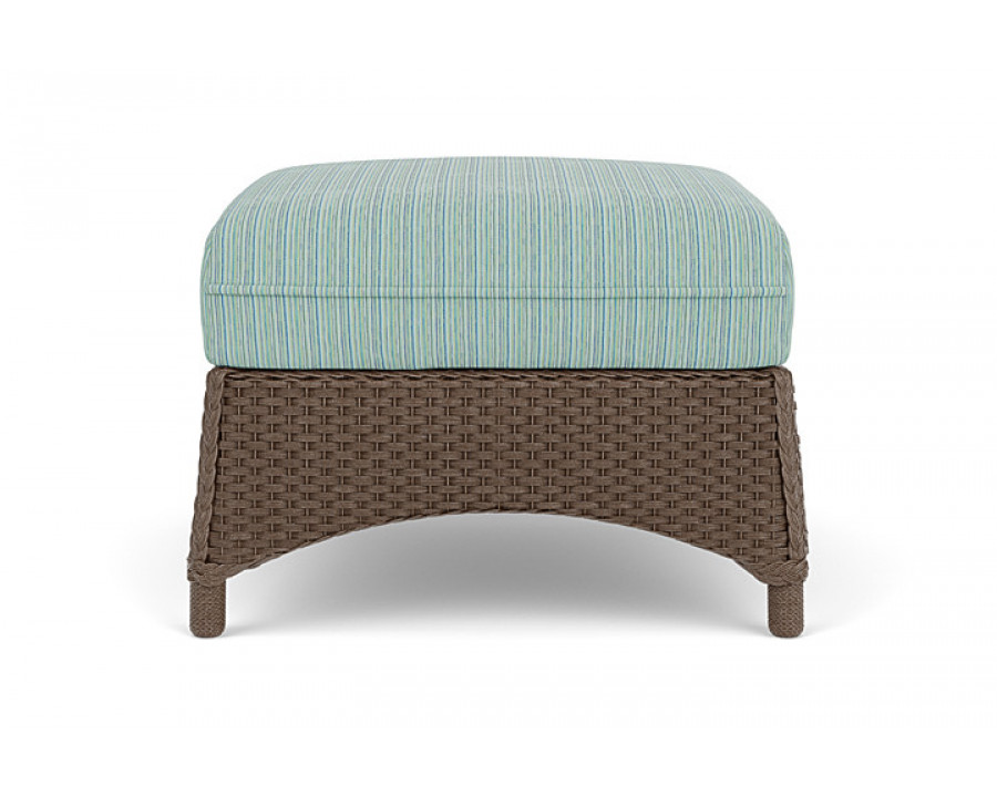 Lloyd Flanders™ Mandalay Ottoman  - Bark