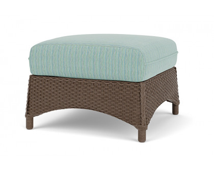 Lloyd Flanders™ Mandalay Ottoman  - Bark