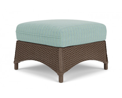 Lloyd Flanders™ Mandalay Ottoman  - Bark