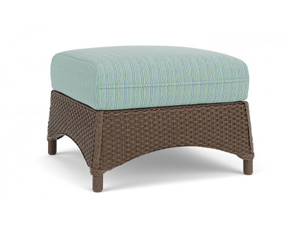 Lloyd Flanders™ Mandalay Ottoman  - Bark