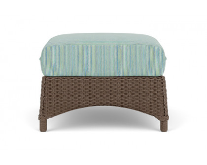 Lloyd Flanders™ Mandalay Ottoman  - Bark