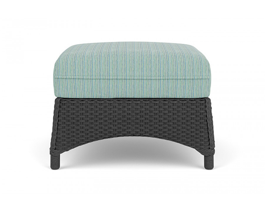 Lloyd Flanders™ Mandalay Ottoman  - Charcoal