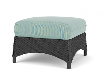 Lloyd Flanders™ Mandalay Ottoman  - Charcoal