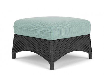 Lloyd Flanders™ Mandalay Ottoman  - Charcoal