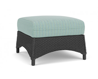 Lloyd Flanders™ Mandalay Ottoman  - Charcoal