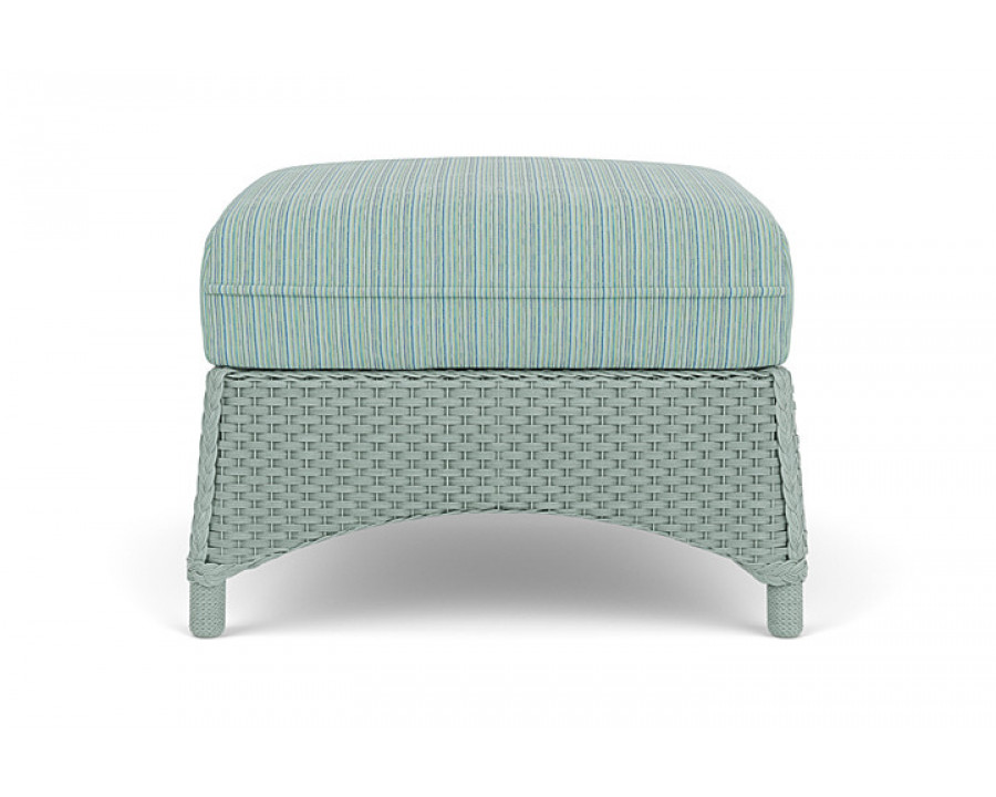 Lloyd Flanders™ Mandalay Ottoman  - Sea Glass