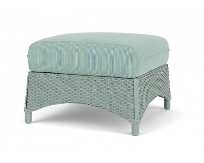 Lloyd Flanders™ Mandalay Ottoman  - Sea Glass