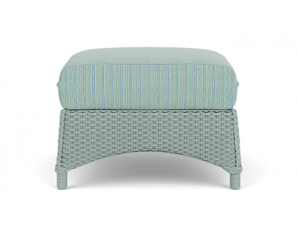 Lloyd Flanders™ Mandalay Ottoman  - Sea Glass