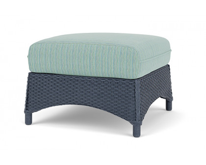 Lloyd Flanders™ Mandalay Ottoman  - Denim Blue