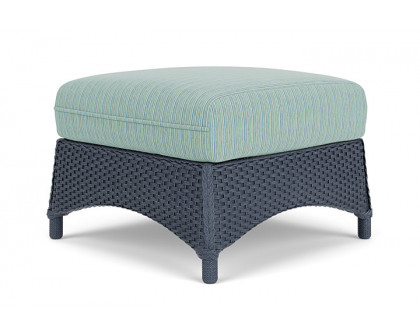 Lloyd Flanders™ Mandalay Ottoman  - Denim Blue