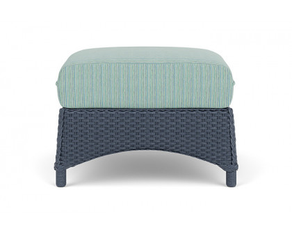 Lloyd Flanders™ Mandalay Ottoman  - Denim Blue