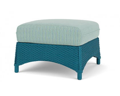 Lloyd Flanders™ Mandalay Ottoman  - Peacock