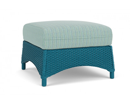 Lloyd Flanders™ Mandalay Ottoman  - Peacock