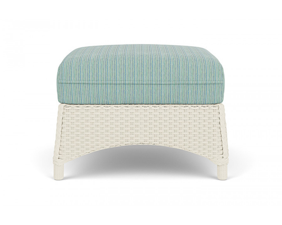 Lloyd Flanders™ Mandalay Ottoman  - Ivory