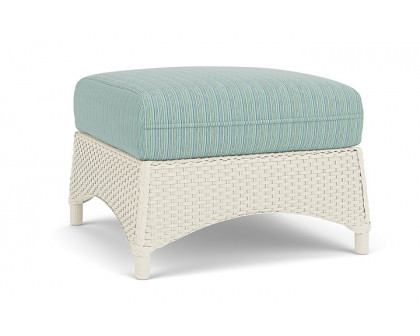 Lloyd Flanders™ Mandalay Ottoman  - Ivory