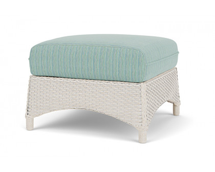 Lloyd Flanders™ Mandalay Ottoman  - Antique White