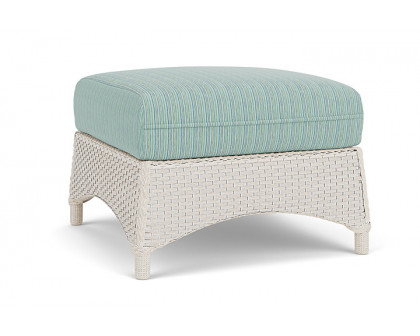 Lloyd Flanders™ Mandalay Ottoman  - Antique White