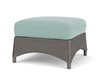 Lloyd Flanders™ Mandalay Ottoman  - Pewter