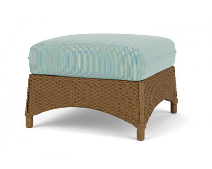 Lloyd Flanders™ Mandalay Ottoman  - Hickory