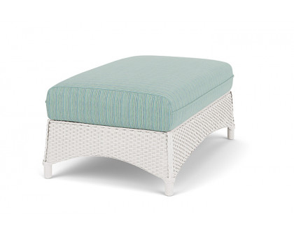 Lloyd Flanders™ Mandalay Large Ottoman - White